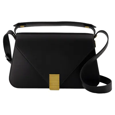 Lanvin Concerto Shoulder Bag In Black Leather