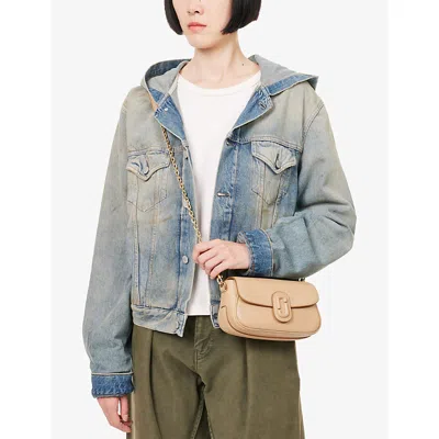 Marc Jacobs The Clover Camel Leather Shoulder Bag In Brown