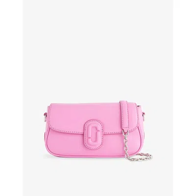 Marc Jacobs Womens Bow Pink The Clover Leather Shoulder Bag In Pink