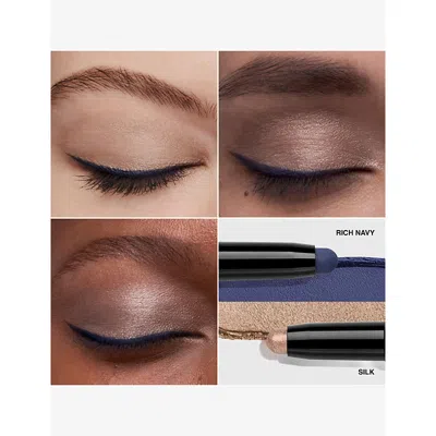 Bobbi Brown Dual-ended Long-wear Waterproof Cream Eyeshadow Stick Silk / Rich Navy 0.0564 Oz/1.6 G
