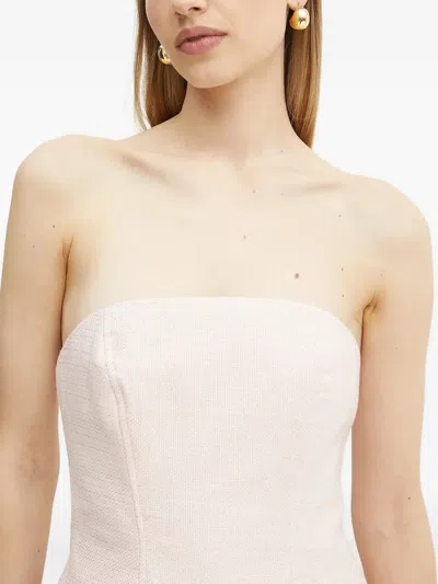 粗花呢纹理迷你连衣裙