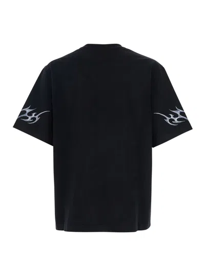 Casablanca Men's Galactic Connection T-shirt In Black