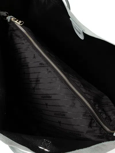 Patrizia Pepe Reversible Top-handle Tote Bag In Green