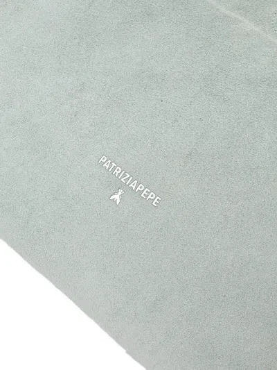 Patrizia Pepe Reversible Top-handle Tote Bag In Green