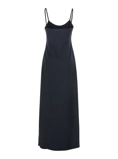 Coperni Garter Belt Dress In Blue