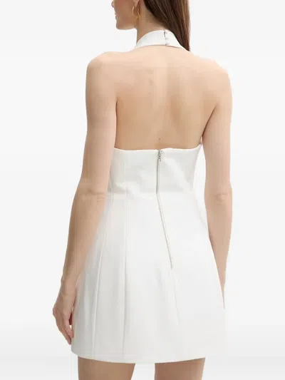 挂脖口袋连衣裙