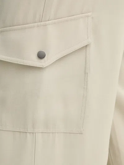 褶饰工装口袋长裤