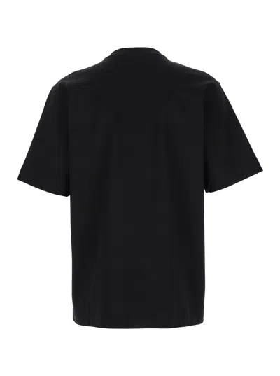 Fendi Black Cotton Jersey Oversized T-shirt