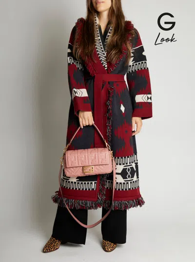 Fendi Baguette Medium Shoulder Bag In Pink