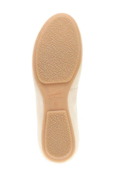 Dansko Mollie Ballet Flat In Sand