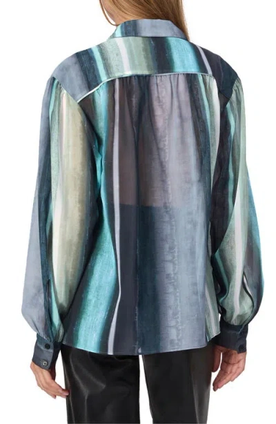 Rag & Bone Emmy Stripe Button-up Shirt In Multi