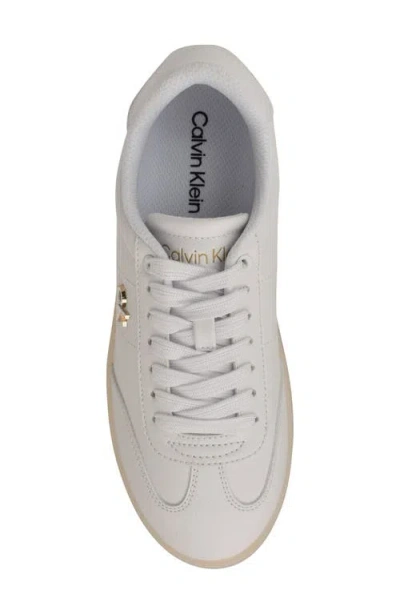 Calvin Klein Women's Women's Nicala Sneaker In White