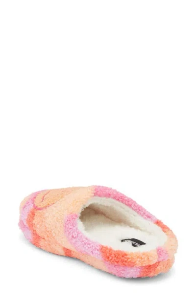 Joe Boxer Faux Fur Clog Slipper In Pattern