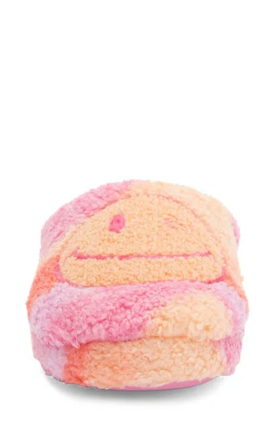 Joe Boxer Faux Fur Clog Slipper In Pattern