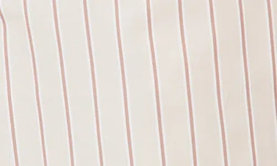 Scotch & Soda Easy Stripe Drawstring Shorts In Neutral