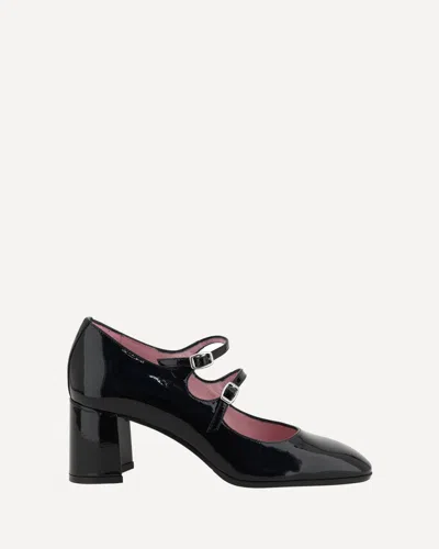 Carel Paris Alice Patent Leather Pumps In Black