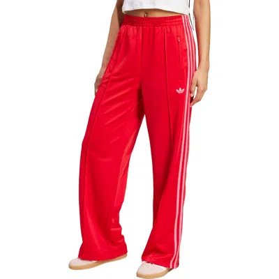 Adidas Originals Straight Trousers With Elastic Waistband And Side Stripes In Multi