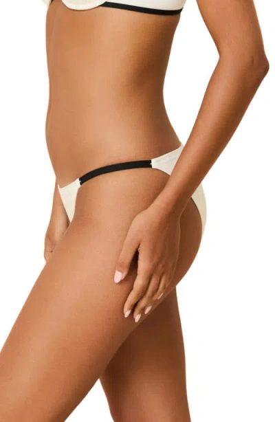 Solid & Striped Morgan Bikini Bottoms In White