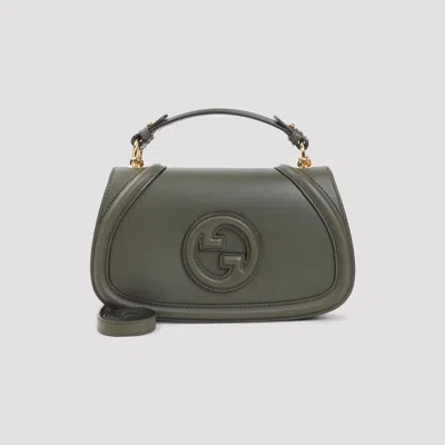 Gucci Medium Tote Bag With Gg Cross Detail In Green