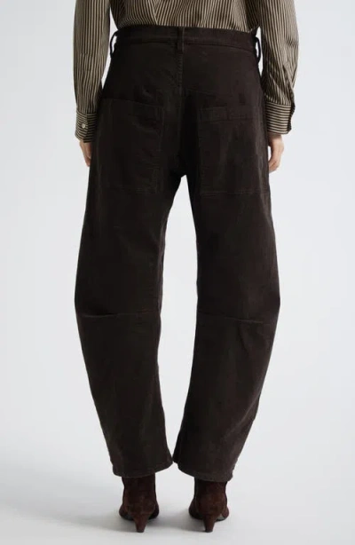 Nili Lotan Shon Corduroy Pants In Black