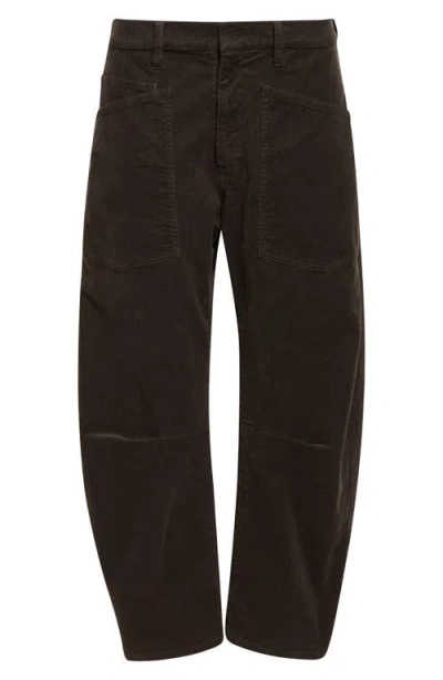 Nili Lotan Shon Corduroy Pants In Black