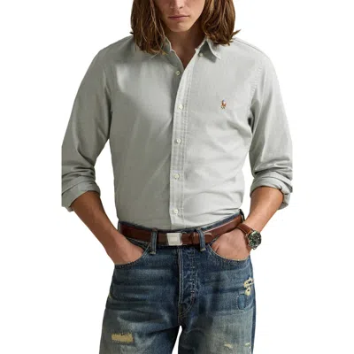 Polo Ralph Lauren Classic Fit Shirt In Green