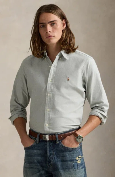 Polo Ralph Lauren Classic Fit Shirt In Green