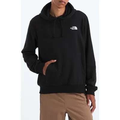 The North Face Search & Rescue Cotton Hoodie In Black