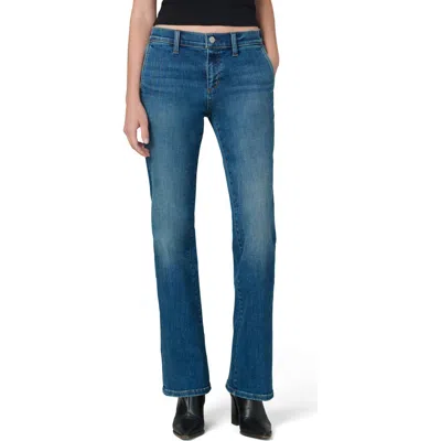 Joe's Jeans Petites The Provocateur Mid Rise Bootcut Jeans In Crave In Blue
