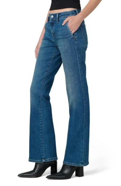 Joe's Jeans Petites The Provocateur Mid Rise Bootcut Jeans In Crave In Blue