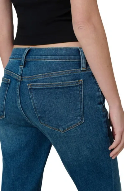 Joe's Jeans Petites The Provocateur Mid Rise Bootcut Jeans In Crave In Blue