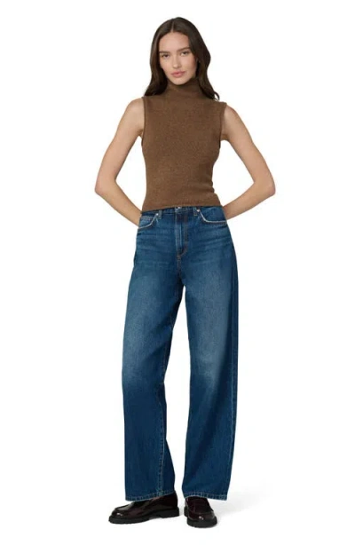 Joe's Jeans The Molly Double Down High-rise Flare Jean In Blue