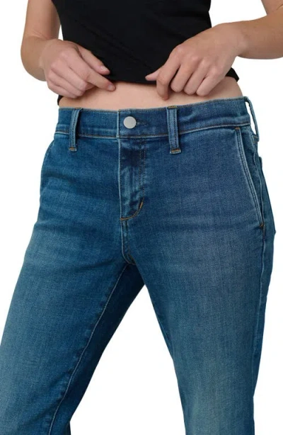 Joe's Jeans Petites The Provocateur Mid Rise Bootcut Jeans In Crave In Blue