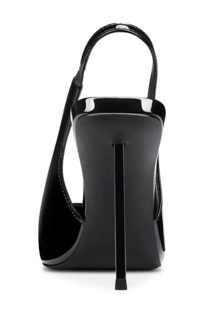 Femme La G63 Slingback Pump In Black