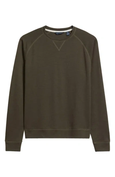 Scott Barber Wool Blend Sweatshirt In Brown