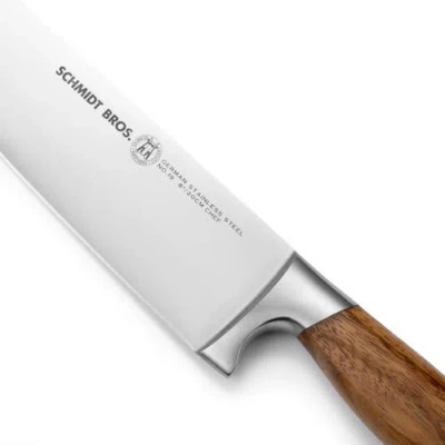 Schmidt Brothers Cutlery Zebra Wood 7-piece Knife Block Set In Brown