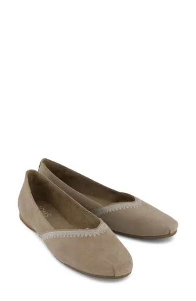 Toms Women's Gemma Ballet Flats In Gray