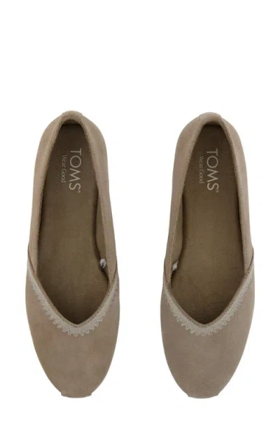 Toms Women's Gemma Ballet Flats In Gray