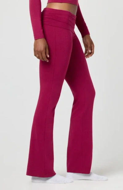 Florence By Mills Fold Down Flare Pants In Pink