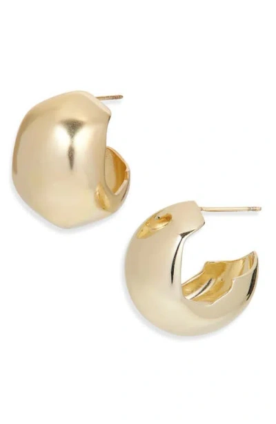 Kendra Scott Kaitlin Hoop Earrings In Gold