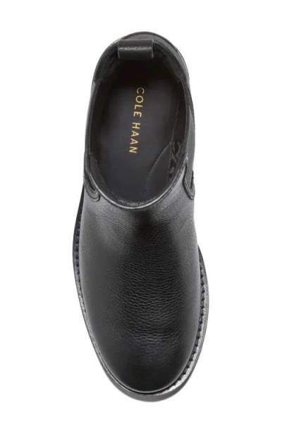 Cole Haan Lyndon Waterproof Chelsea Boot In Black