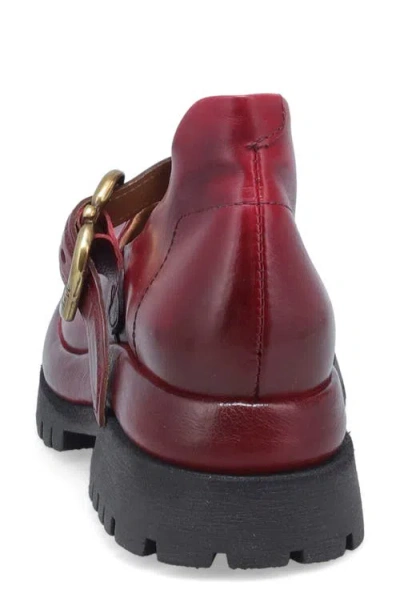 As98 A.s.98 Dax Lug Sole Pump In Red