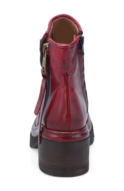 As98 A.s.98 Ethan Platform Bootie In Red