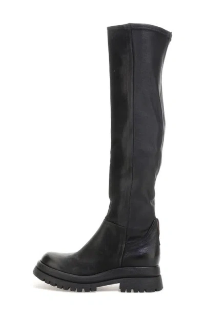 As98 A.s.98 Devy Over The Knee Boot In Black