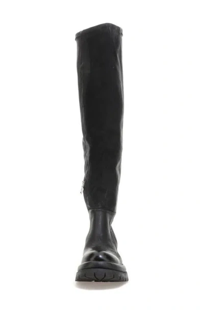 As98 A.s.98 Devy Over The Knee Boot In Black