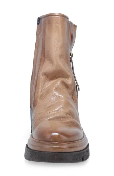 As98 A.s.98 Ethan Platform Bootie In Brown