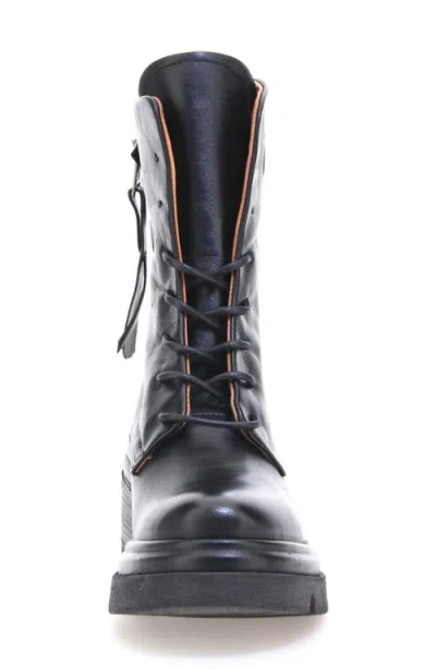 As98 A.s.98 Eugene Lug Sole Bootie In Black