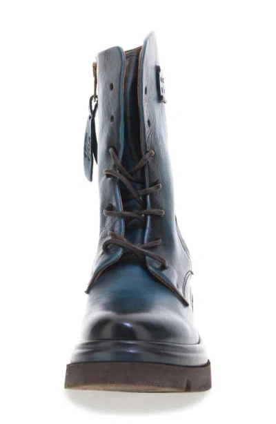 As98 A.s.98 Eugene Lug Sole Bootie In Blue