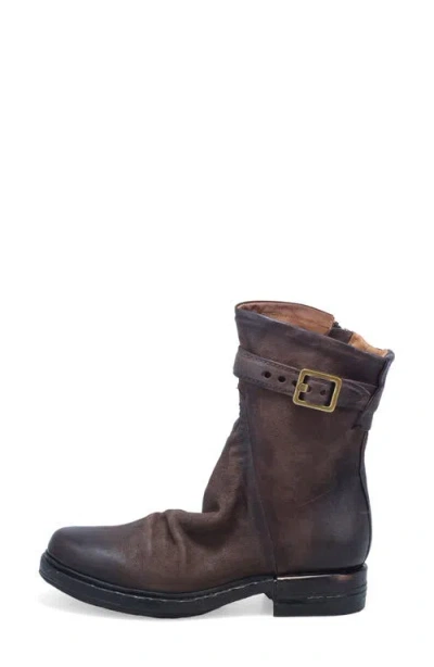 As98 A.s.98 Albie Slouch Bootie In Brown