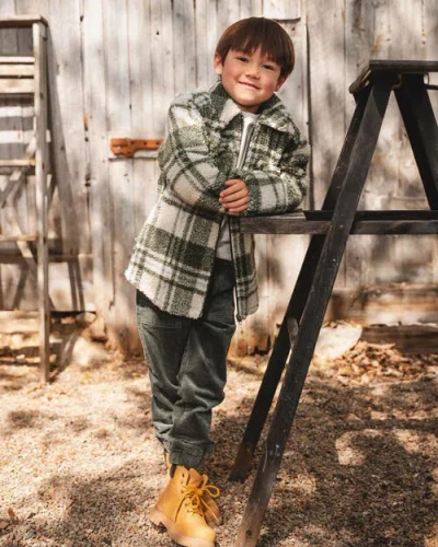 Deux Par Deux Stretch Corduroy Jogger Pants In Blue